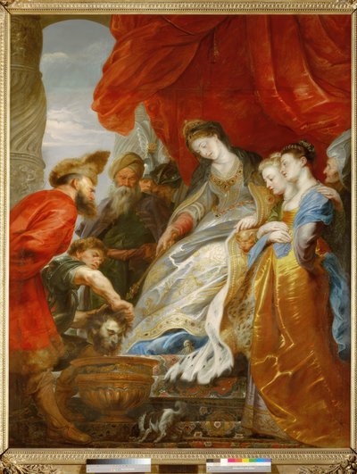 Tomyris und Kyros von Peter Paul Rubens